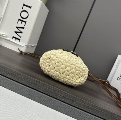 Woven Basket Bag