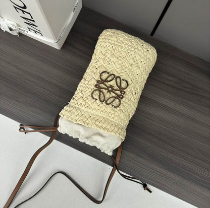 Woven Basket Bag