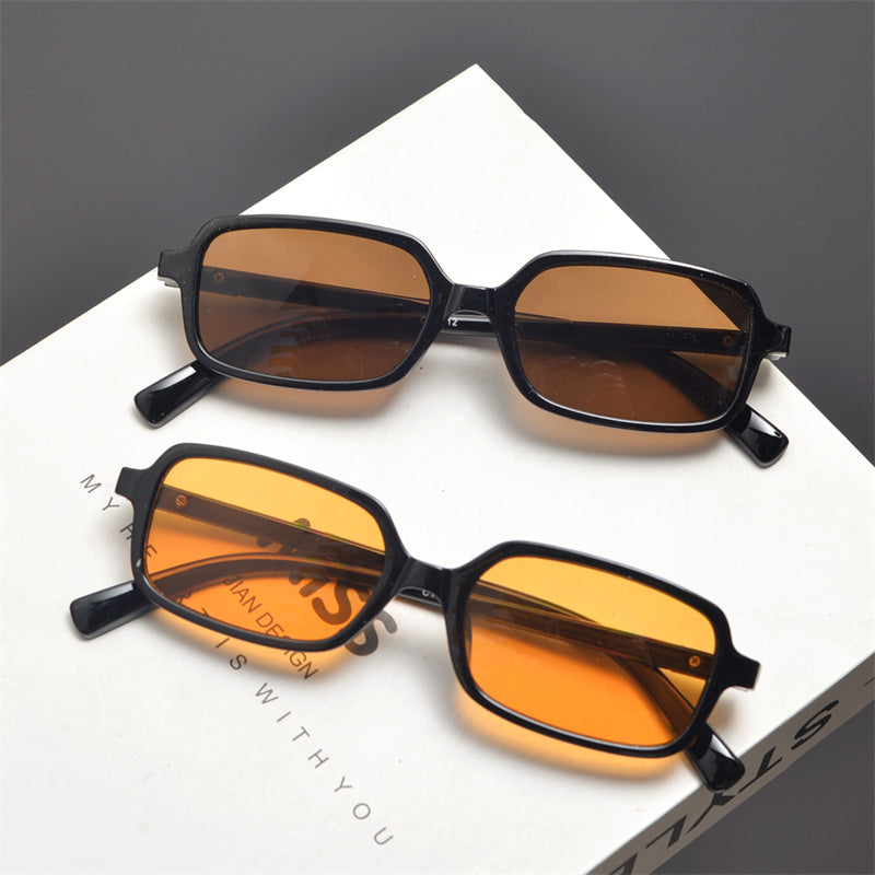 Rectangular Acetate Sunglasses
