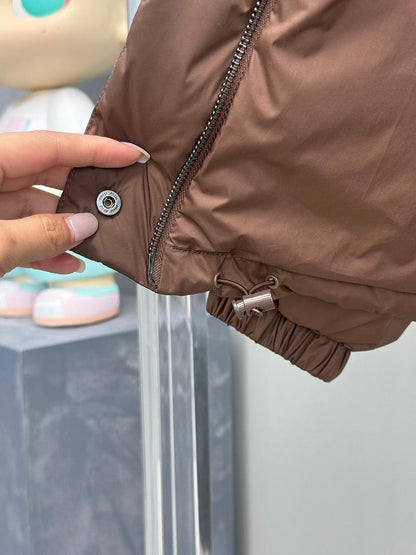 Coffee Puffer Jacket