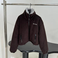 Cropped Fleece Jacket
