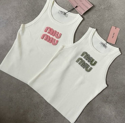 Embellished Tank Top