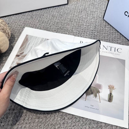 White Bucket Hat