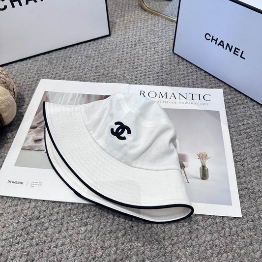 White Bucket Hat
