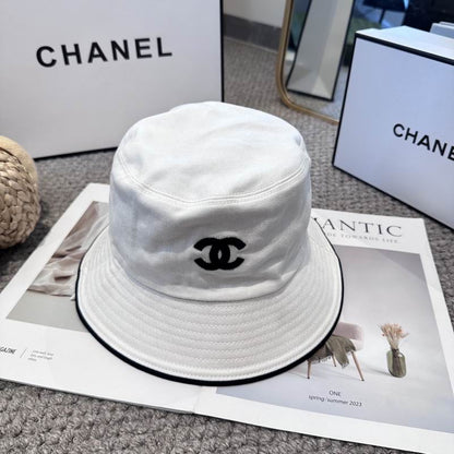White Bucket Hat