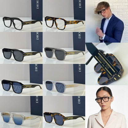 Bold Square Acetate Glasses