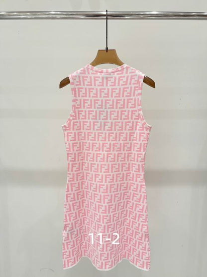 Monogram Mini Dress