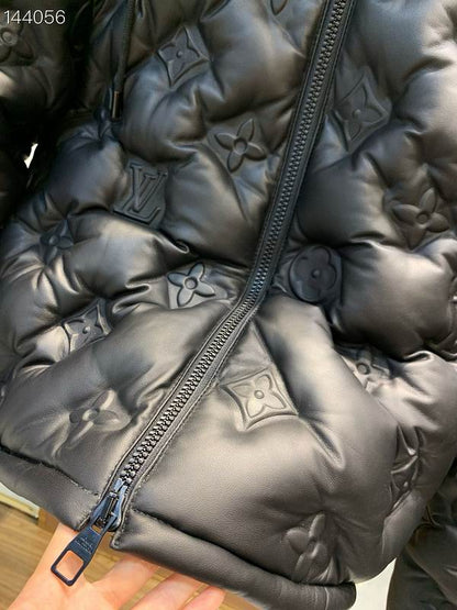 Luxury Black Puffer Jacket