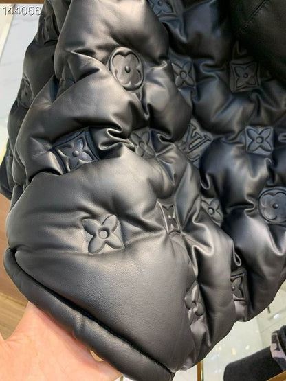 Luxury Black Puffer Jacket