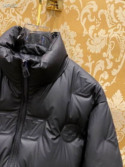 Matte Quilted Down Jacket