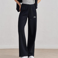 Wide-Leg Sweatpants