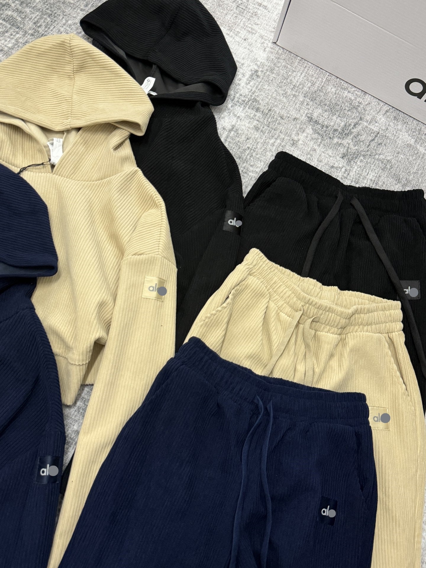 Corduroy Two-Piece Lounge Set