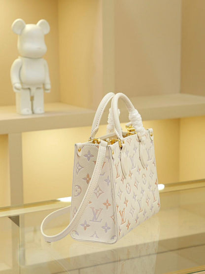 Classic Pattern Structured Bag