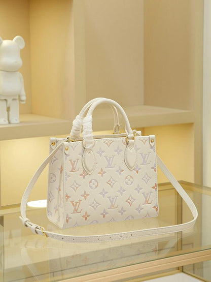 Classic Pattern Structured Bag