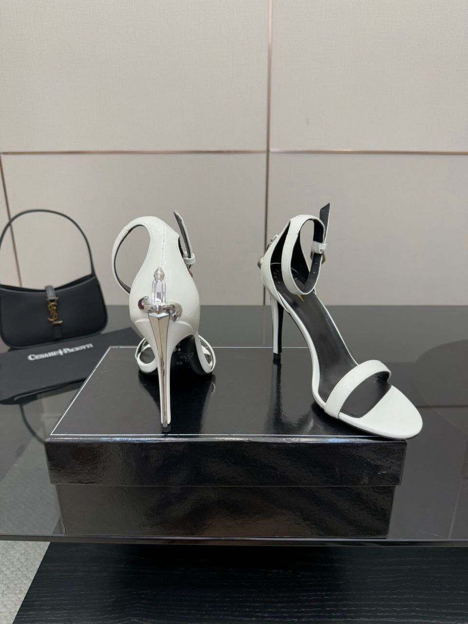White Elegance Heels