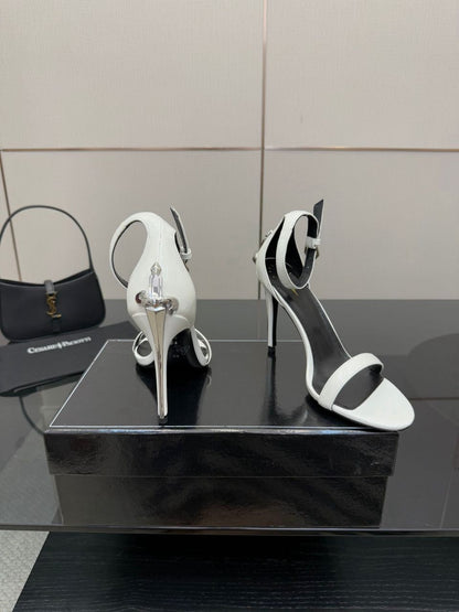 White Elegance Heels