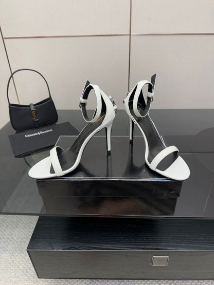 White Elegance Heels