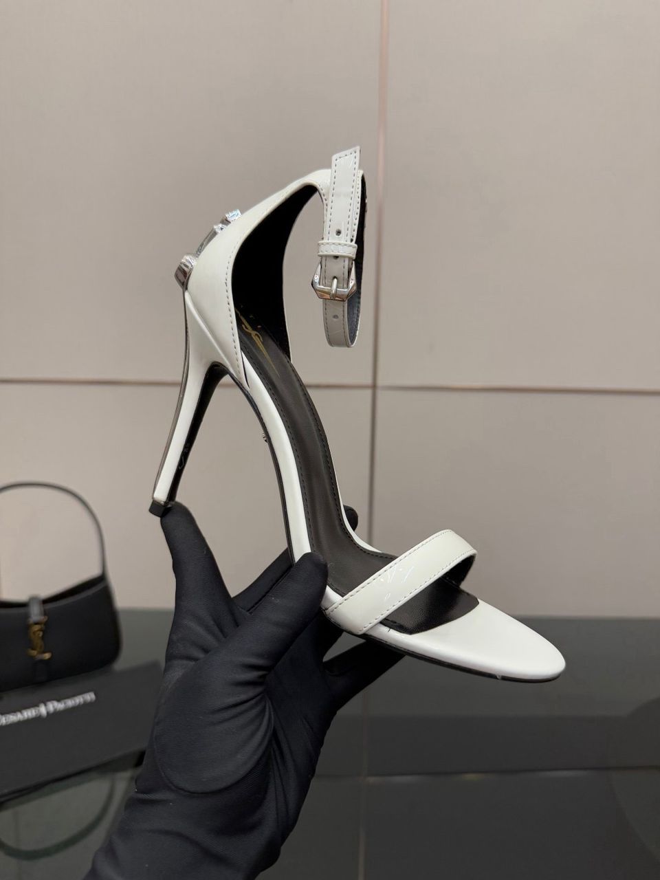 White Elegance Heels