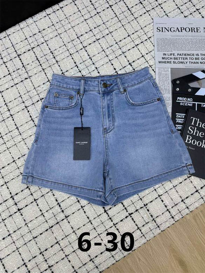 High-waist shorts