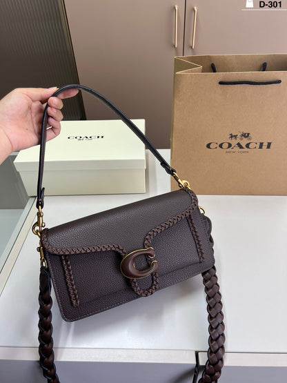 Braided Leather Crossbody