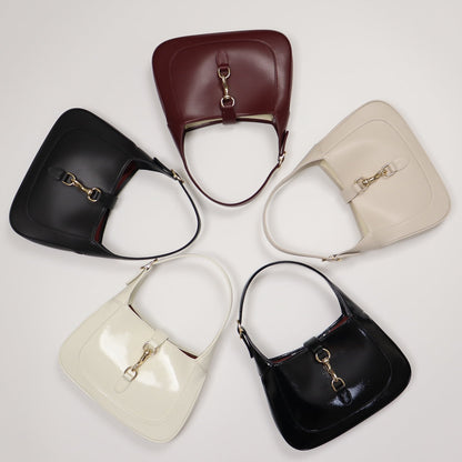 Small Shoulder Bag Black Leather