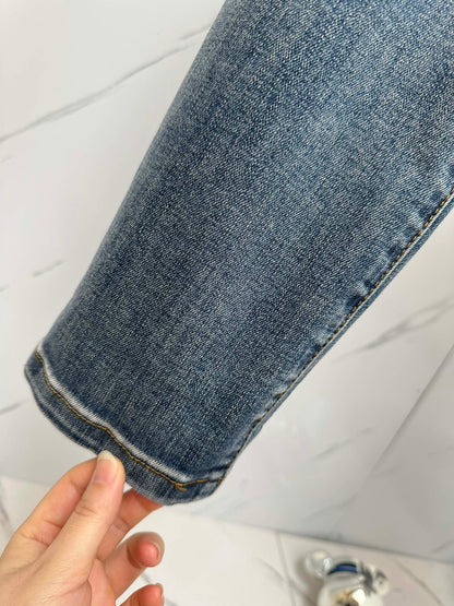 Men’s Designer Washed Denim Jeans