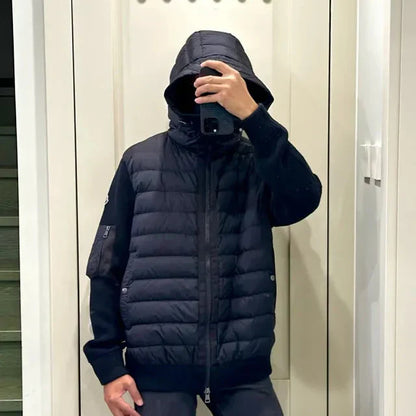 Hybrid Knit Down Hoodie